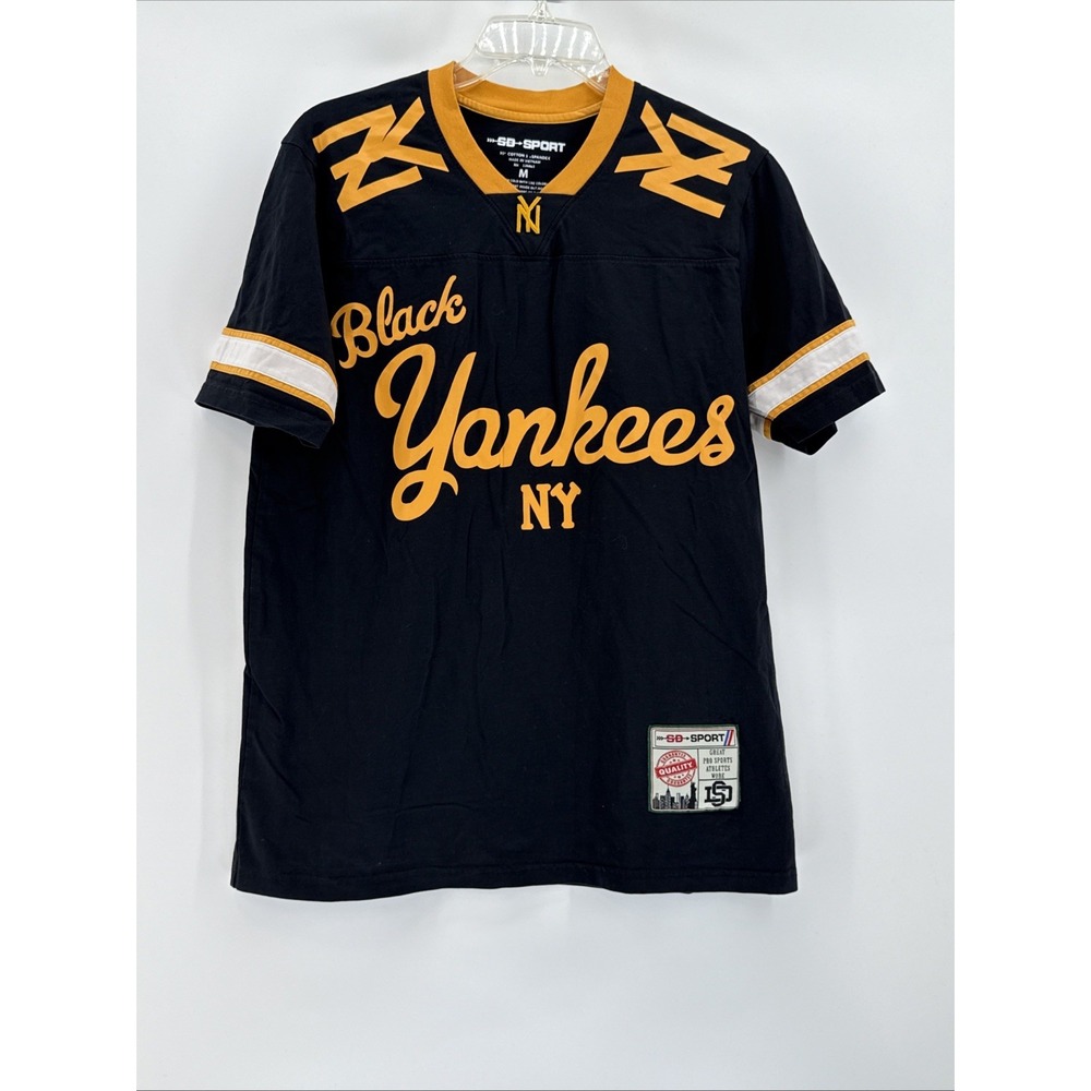 STALL & DEAN SPORT‎  T-SHIRT - YANKEES - Medium3215BK - BLACK